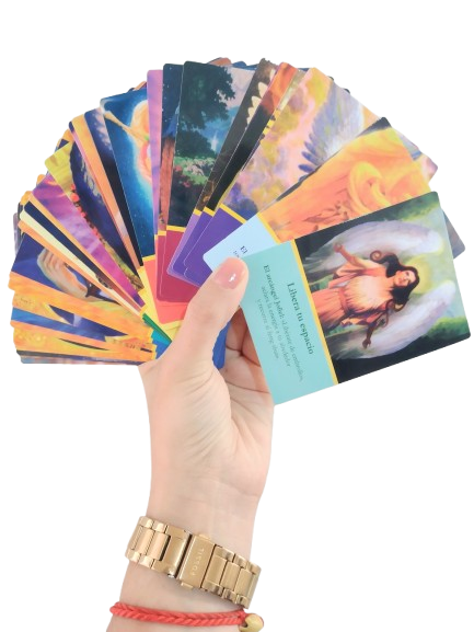 Oráculo Cartas Adivinatorias De Los Arcángeles En Español 7x10cm