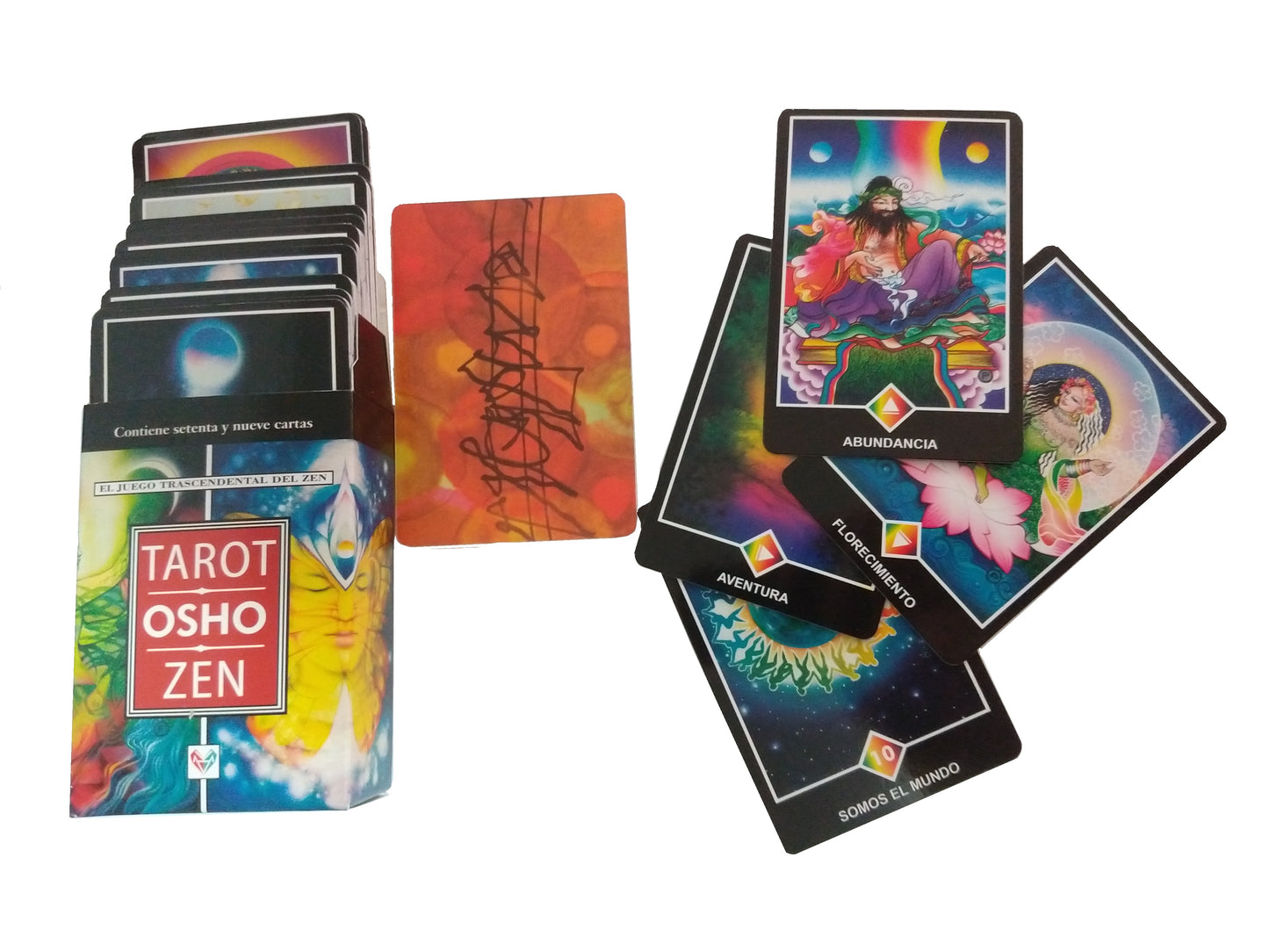 Tarot Osho Zen Idioma Español Plastificado 7.5x11cm + Guía Digital