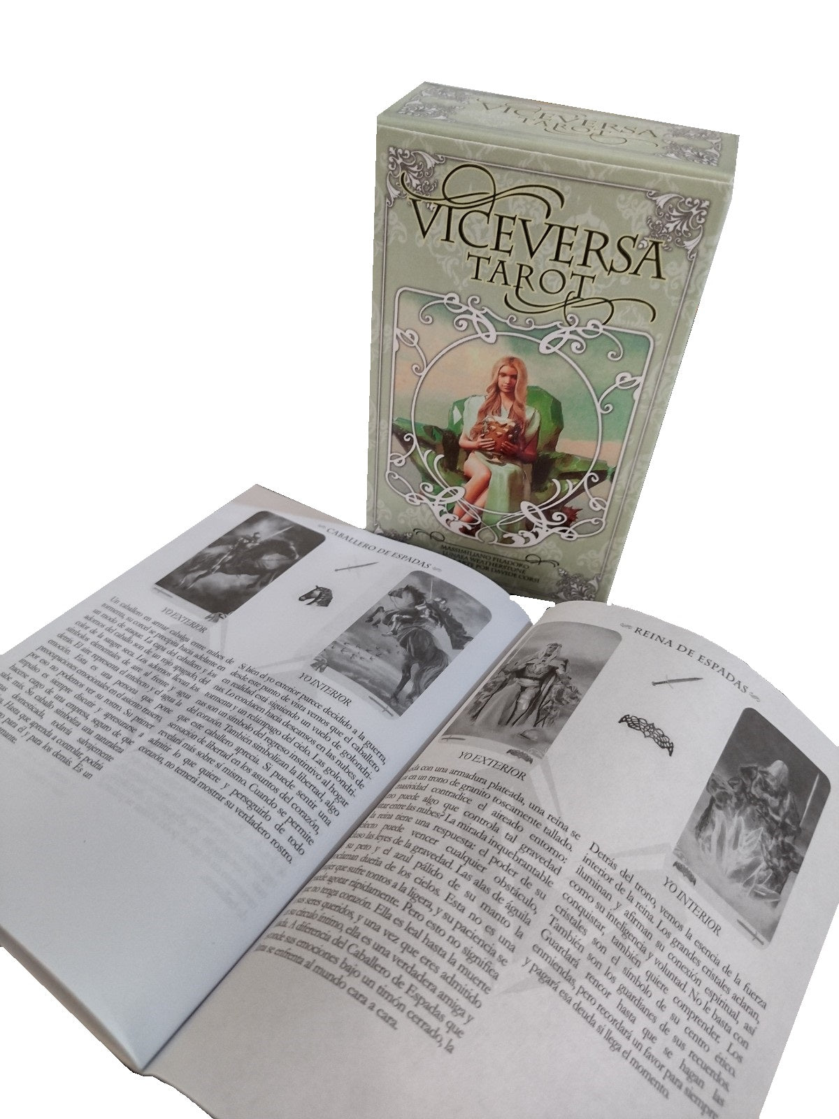 Tarot Viceversa Plastificado 12x7cm en Español + Manual impreso