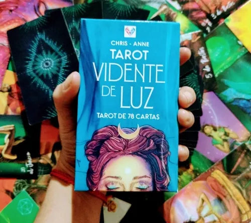 Tarot Vidente De Luz en Español Light Seer's 12x7 Plastificado