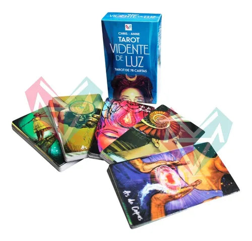 Tarot Vidente De Luz en Español Light Seer's 12x7 Plastificado
