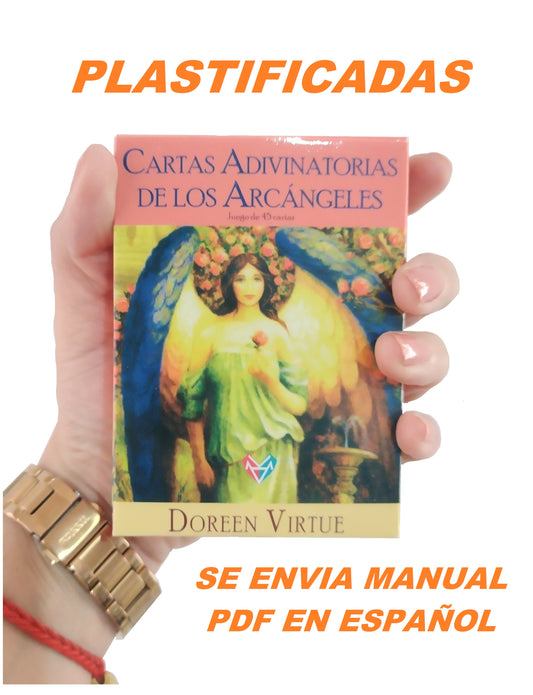 Oráculo Cartas Adivinatorias De Los Arcángeles En Español 7x10cm