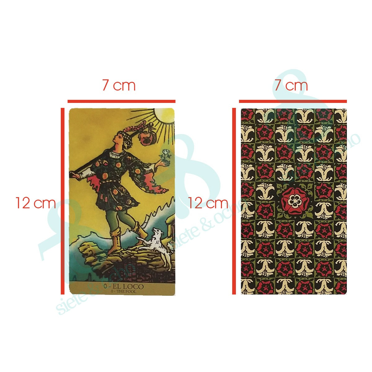Tarot Rider Radiant Wise Spirit Plastificado Económico Español 12x7cm + Manual