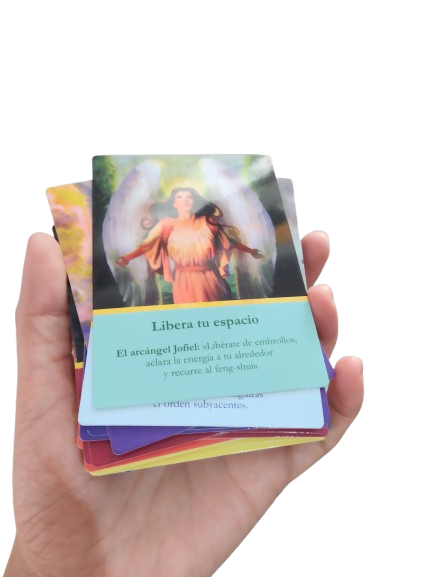 Oráculo Cartas Adivinatorias De Los Arcángeles En Español 7x10cm