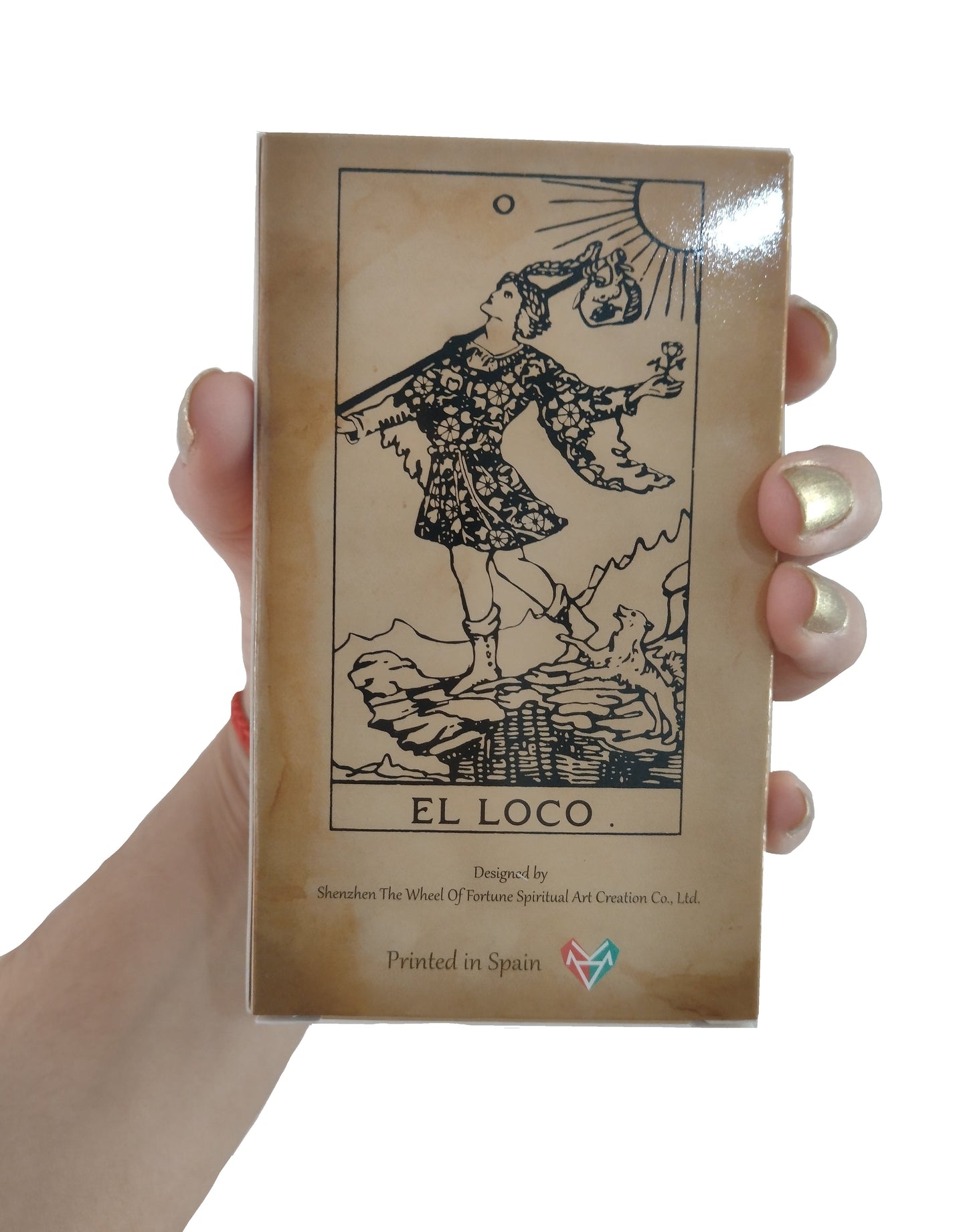 Tarot Neo Rider Waite Premium 12x7cm Edicion Español e Inglés + Manual en español