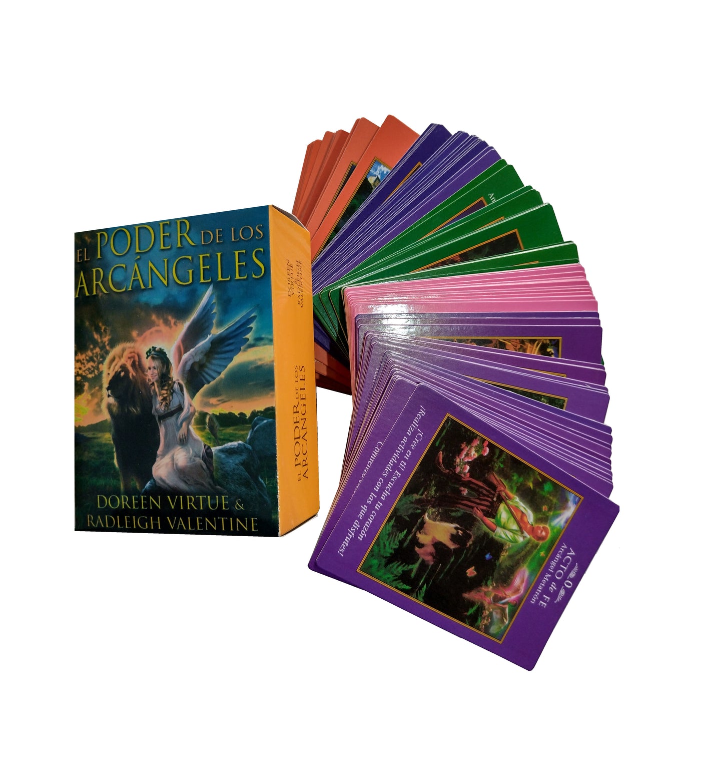 Tarot Oráculo Poder De Los Arcángeles en Español Plastificado 7x10cm