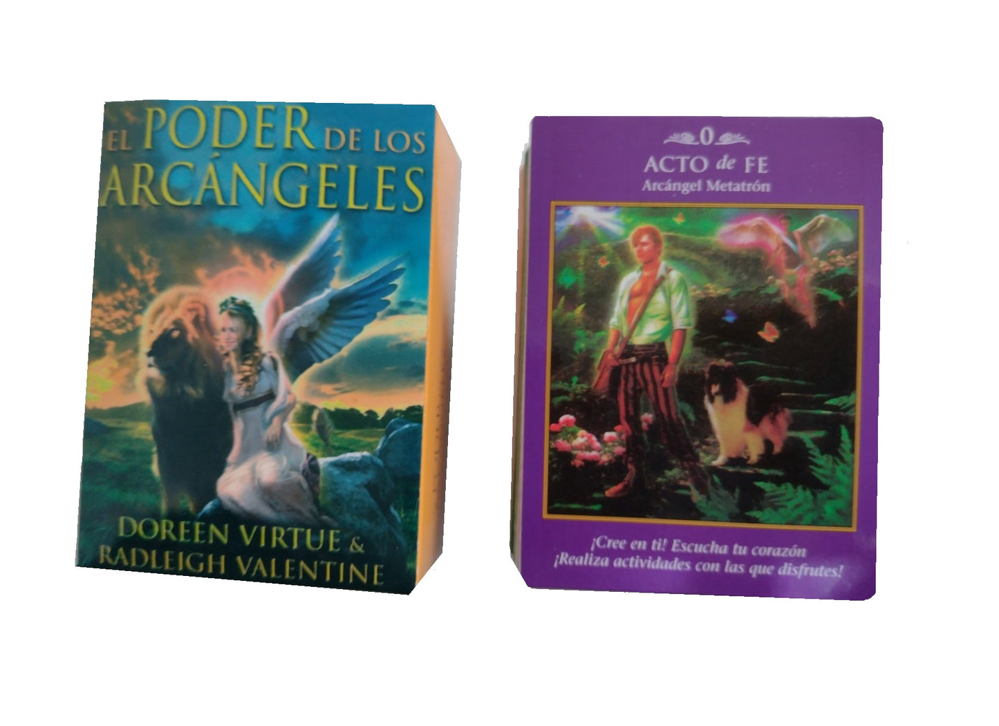 Tarot Oráculo Poder De Los Arcángeles en Español Plastificado 7x10cm
