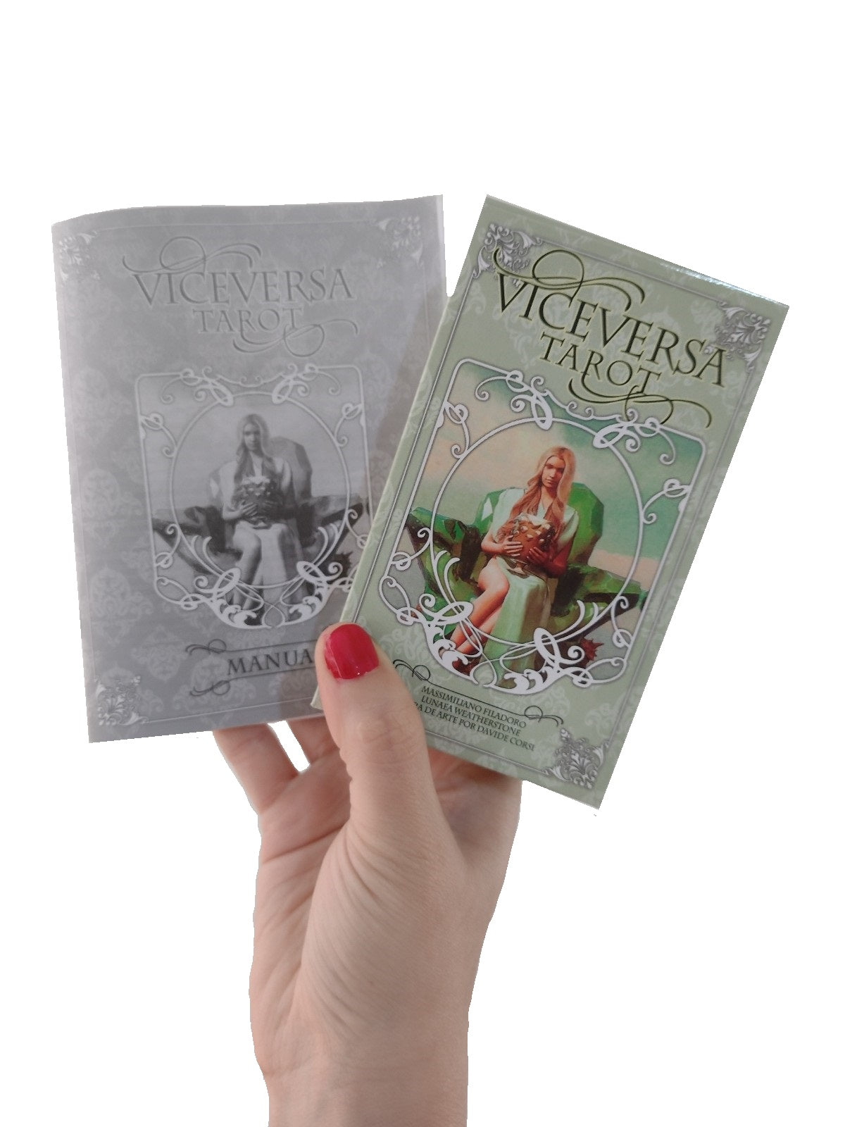 Tarot Viceversa Plastificado 12x7cm en Español + Manual impreso