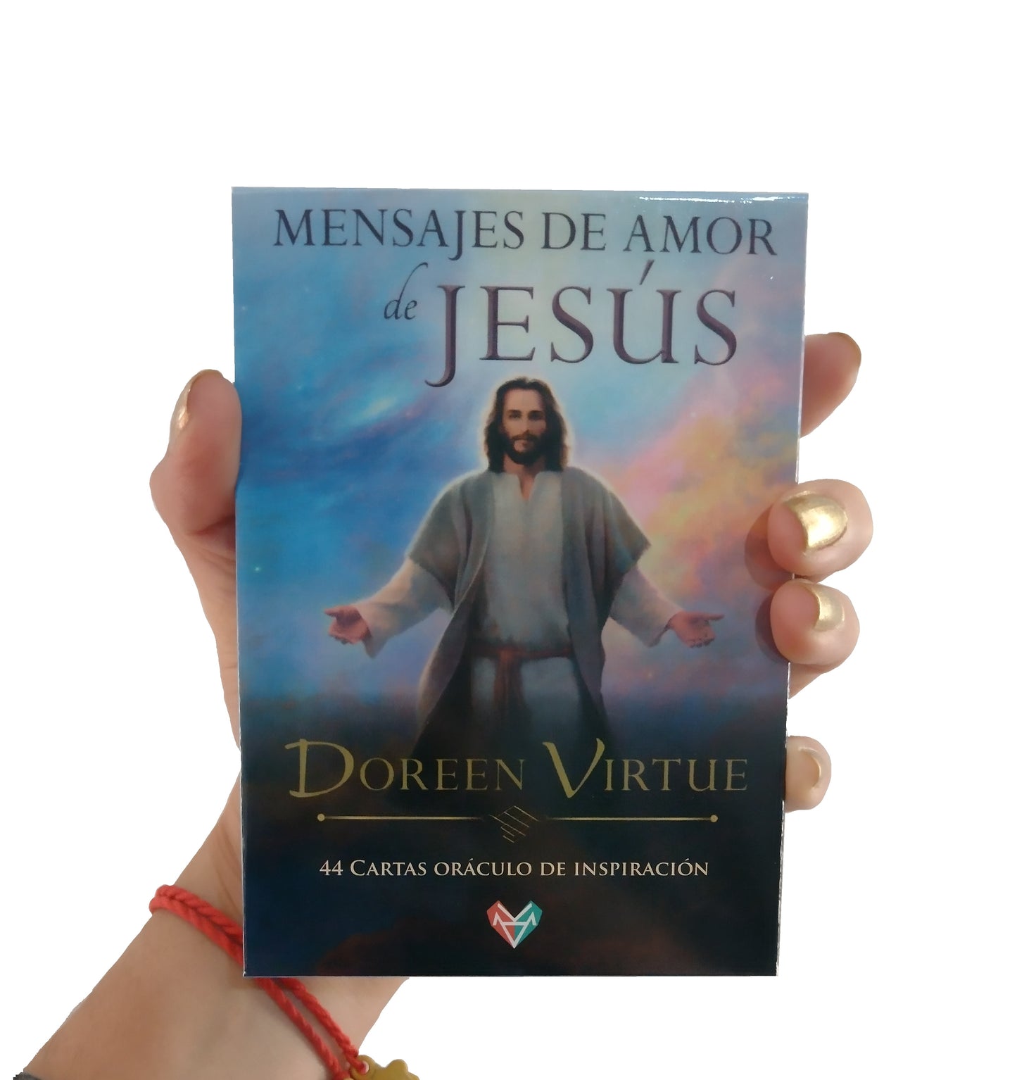 Oráculo Mensajes De Amor De Jesús Español Plastificado 12.5x9cm
