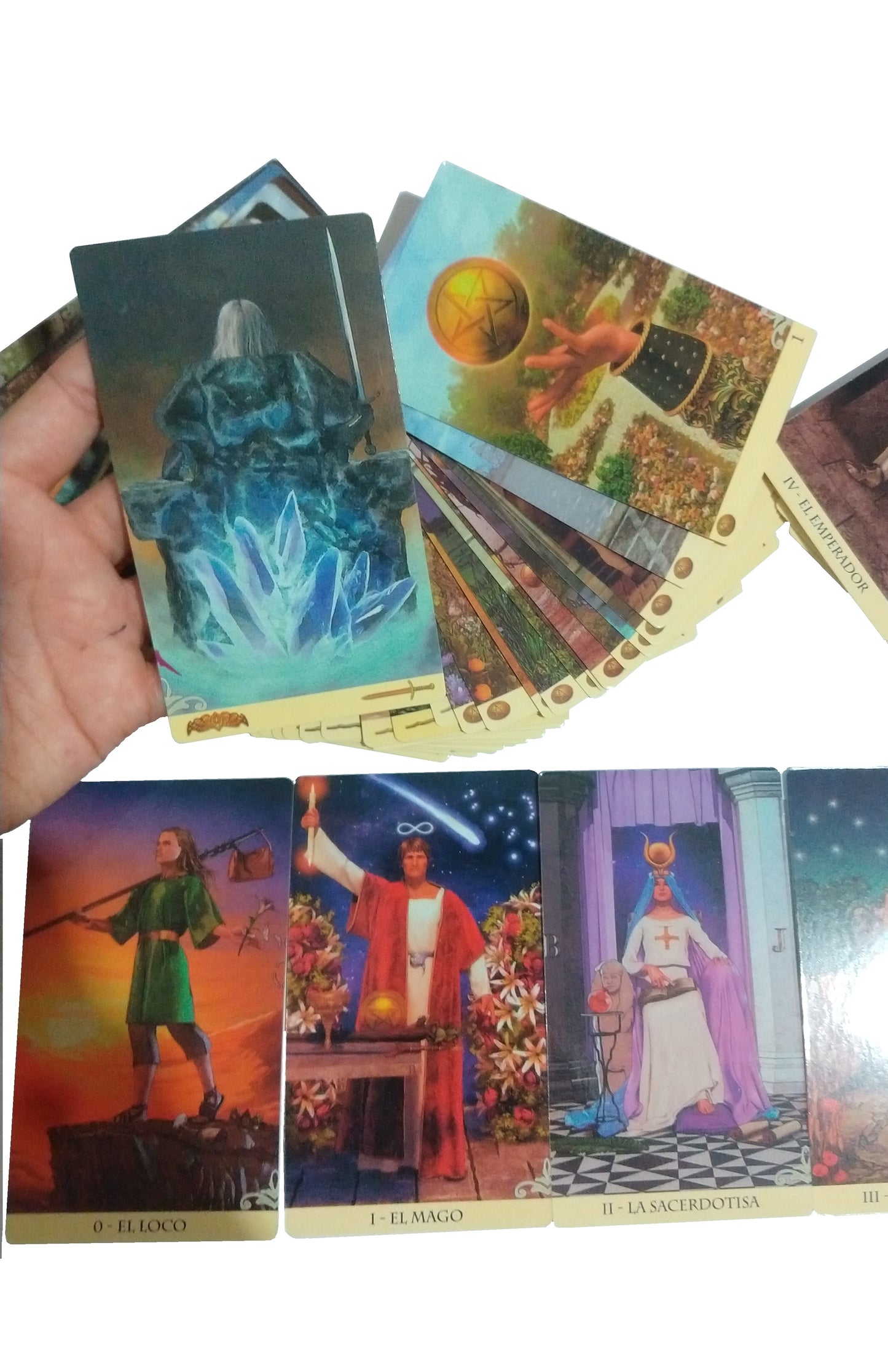 Tarot Viceversa Plastificado 12x7cm en Español + Manual impreso