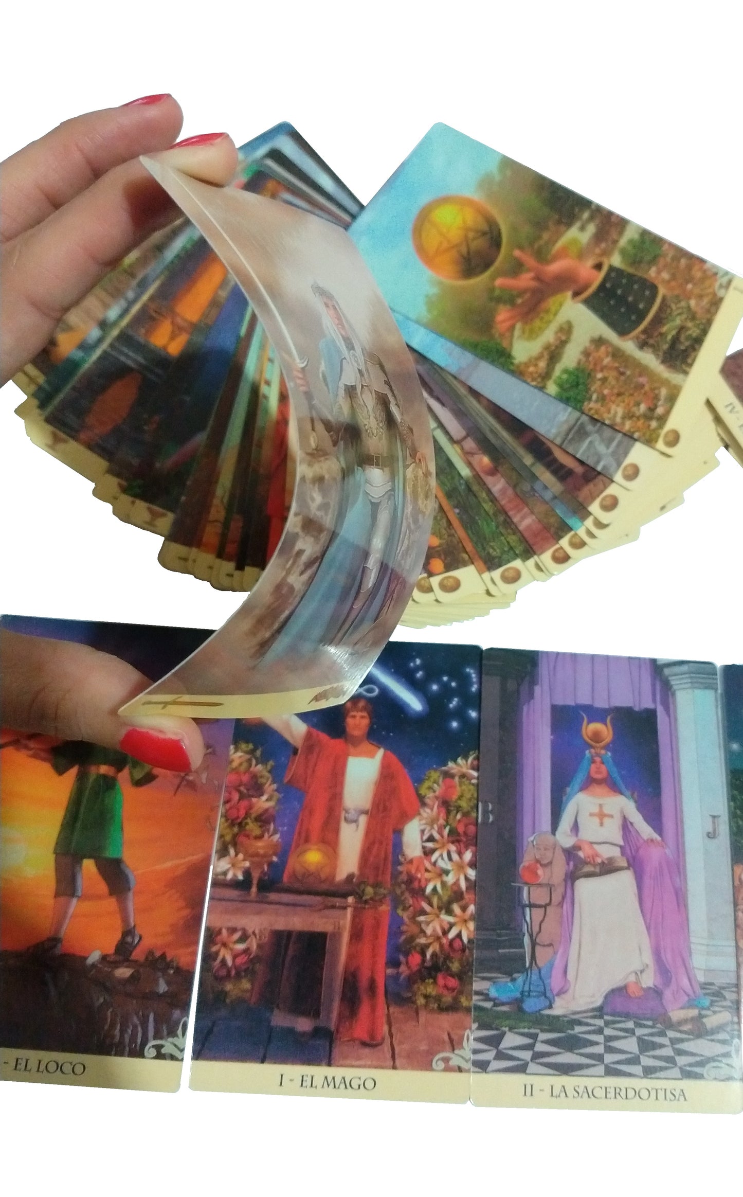 Tarot Viceversa Plastificado 12x7cm en Español + Manual impreso